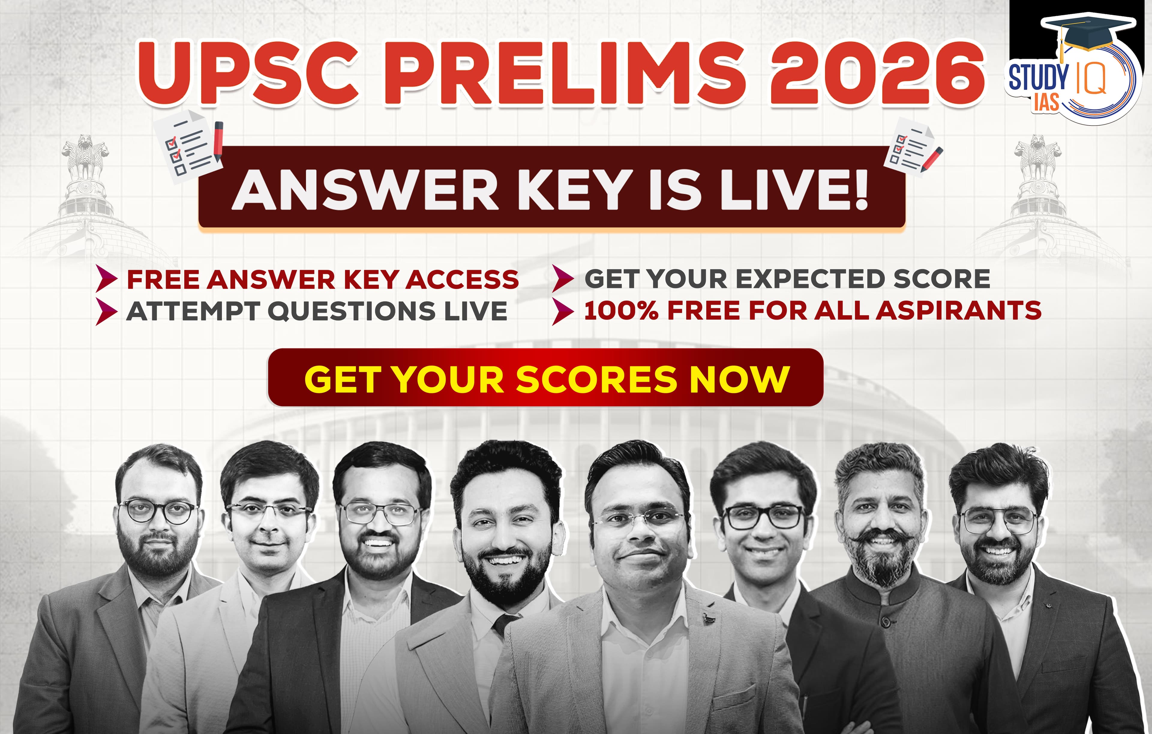 UPSC 2026 Prelims Answer Key