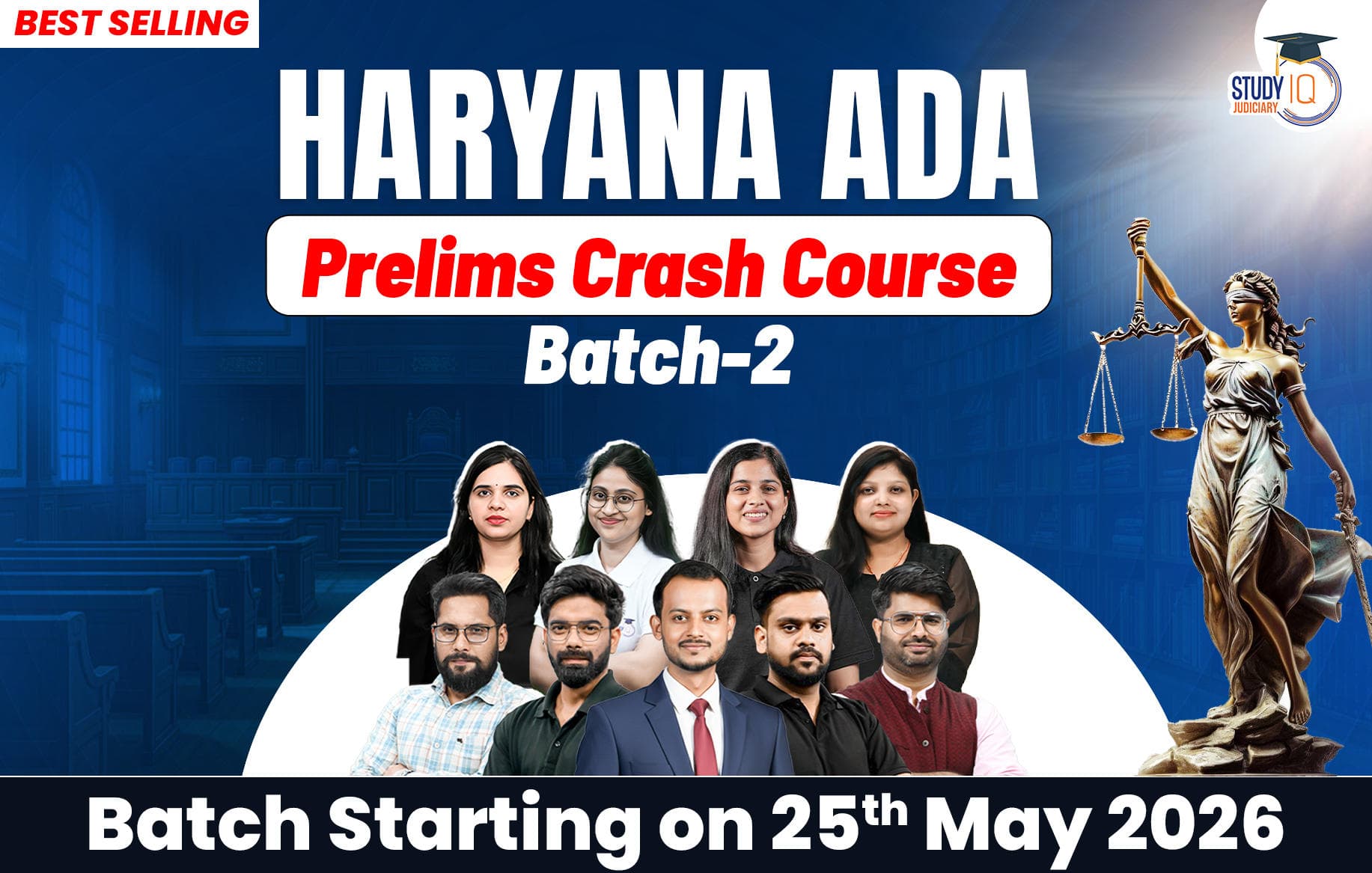Haryana ADA Batch 2 (Prelims Crash Course)