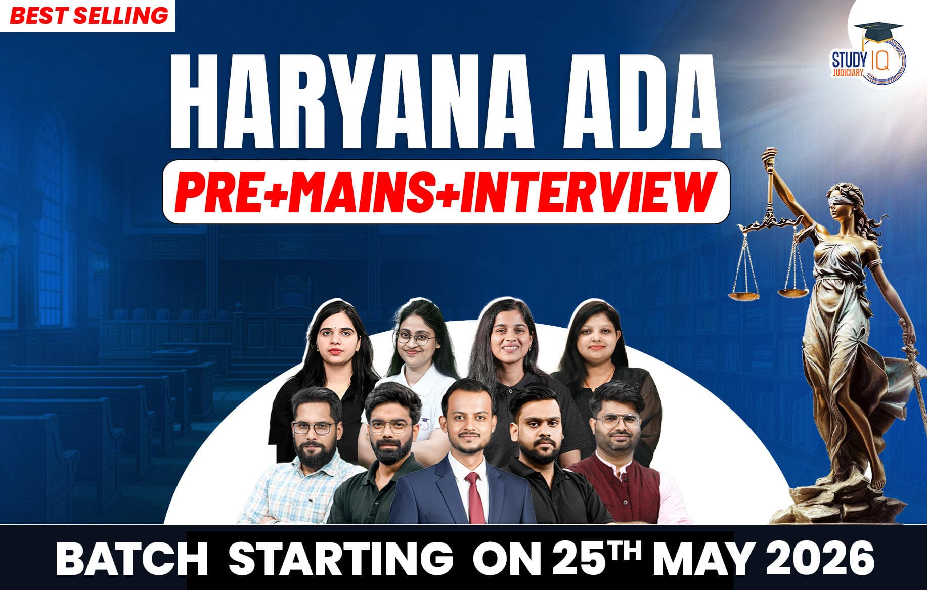 Haryana ADA Batch 2 (Prelims + Mains + Interview)