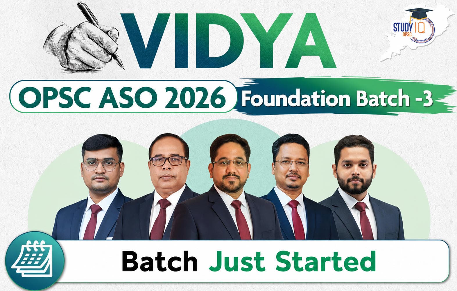 Vidya : OPSC ASO 2026 Foundation Batch 3