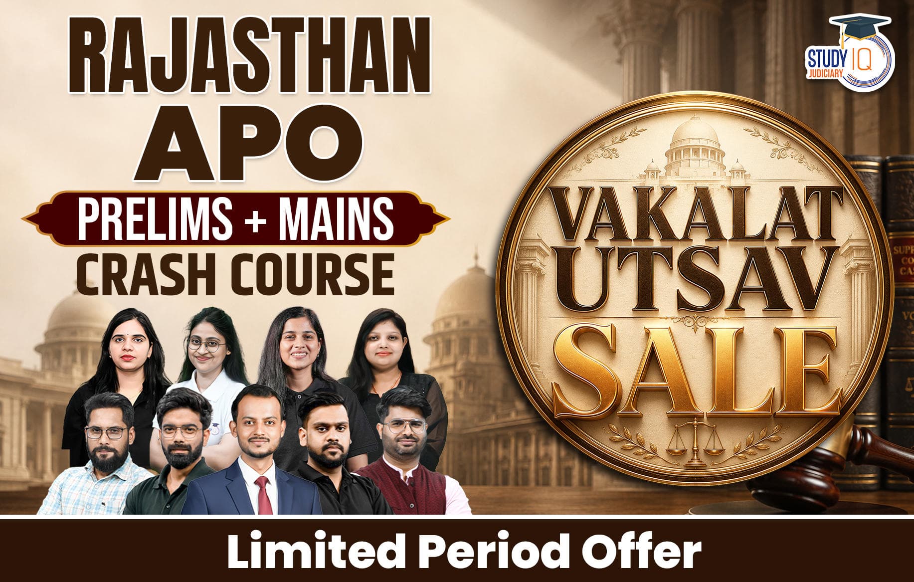 Rajasthan APO (Prelims + Mains) Batch