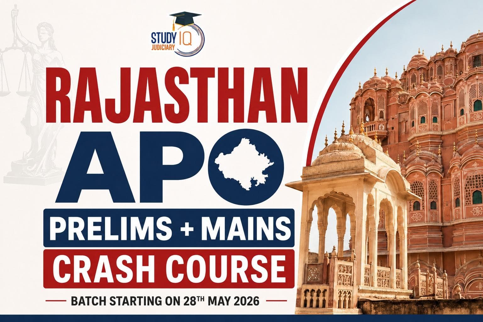 Rajasthan APO (Prelims + Mains) Batch