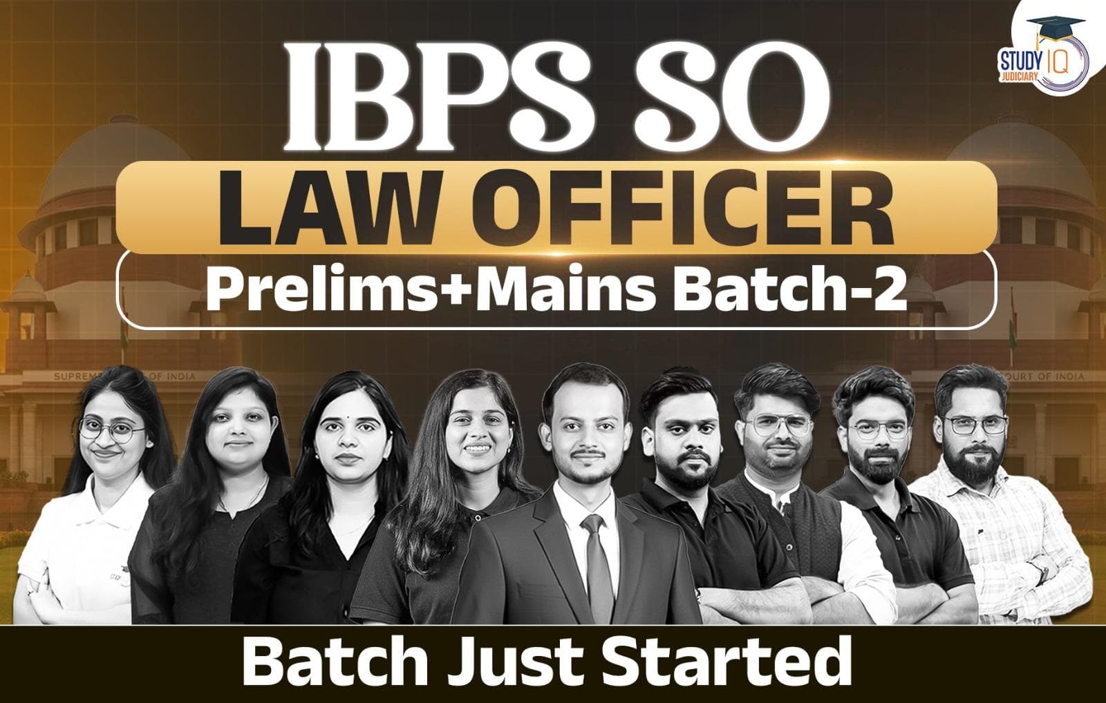 IBPS SO Law Officer Prelims + Mains Batch 2