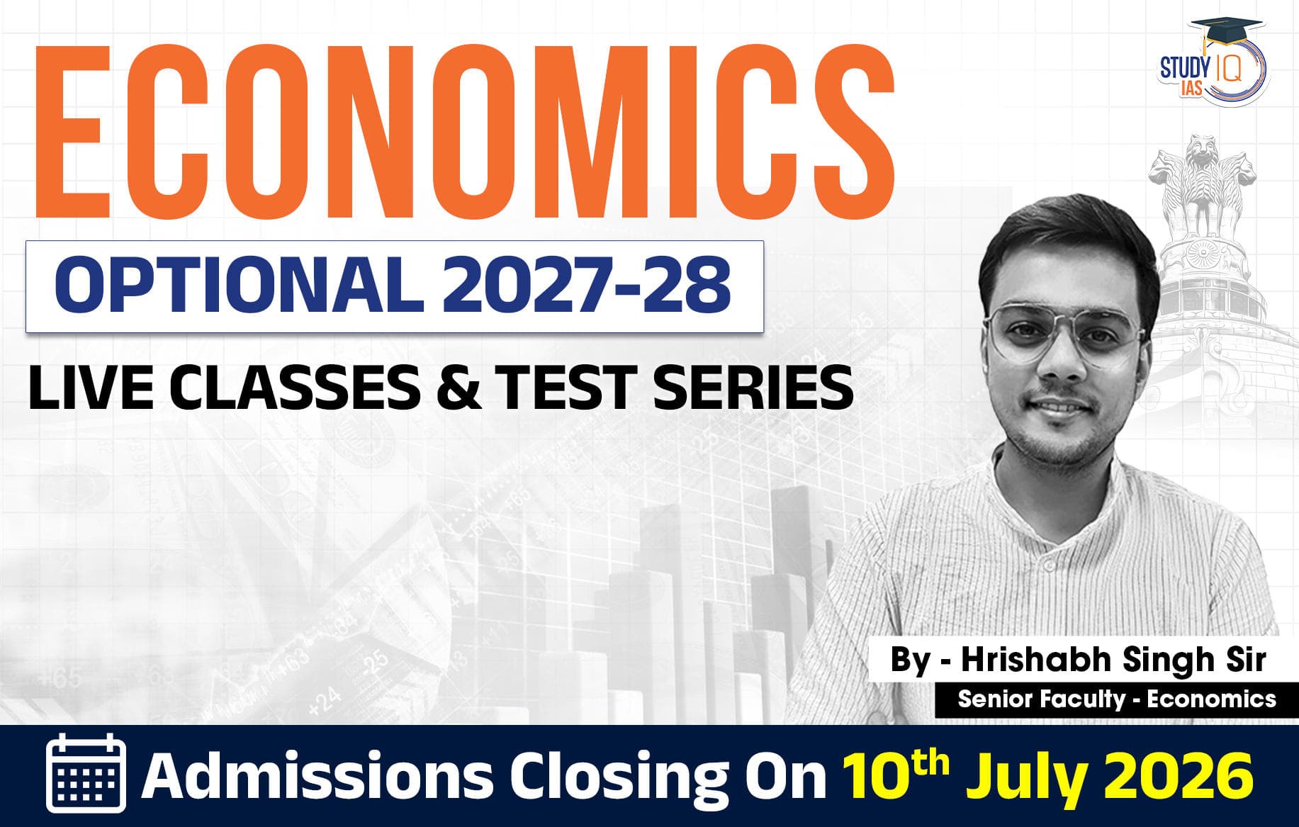 UPSC IAS (Mains) Economics Optional Live 2027-28 (Comprehensive) June Batch By Hrishabh Singh