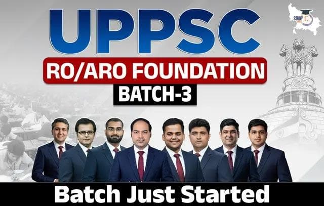 UPPSC RO/ARO Foundation Batch 3