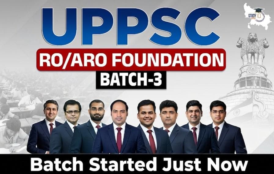 UPPSC RO/ARO Foundation Batch 3