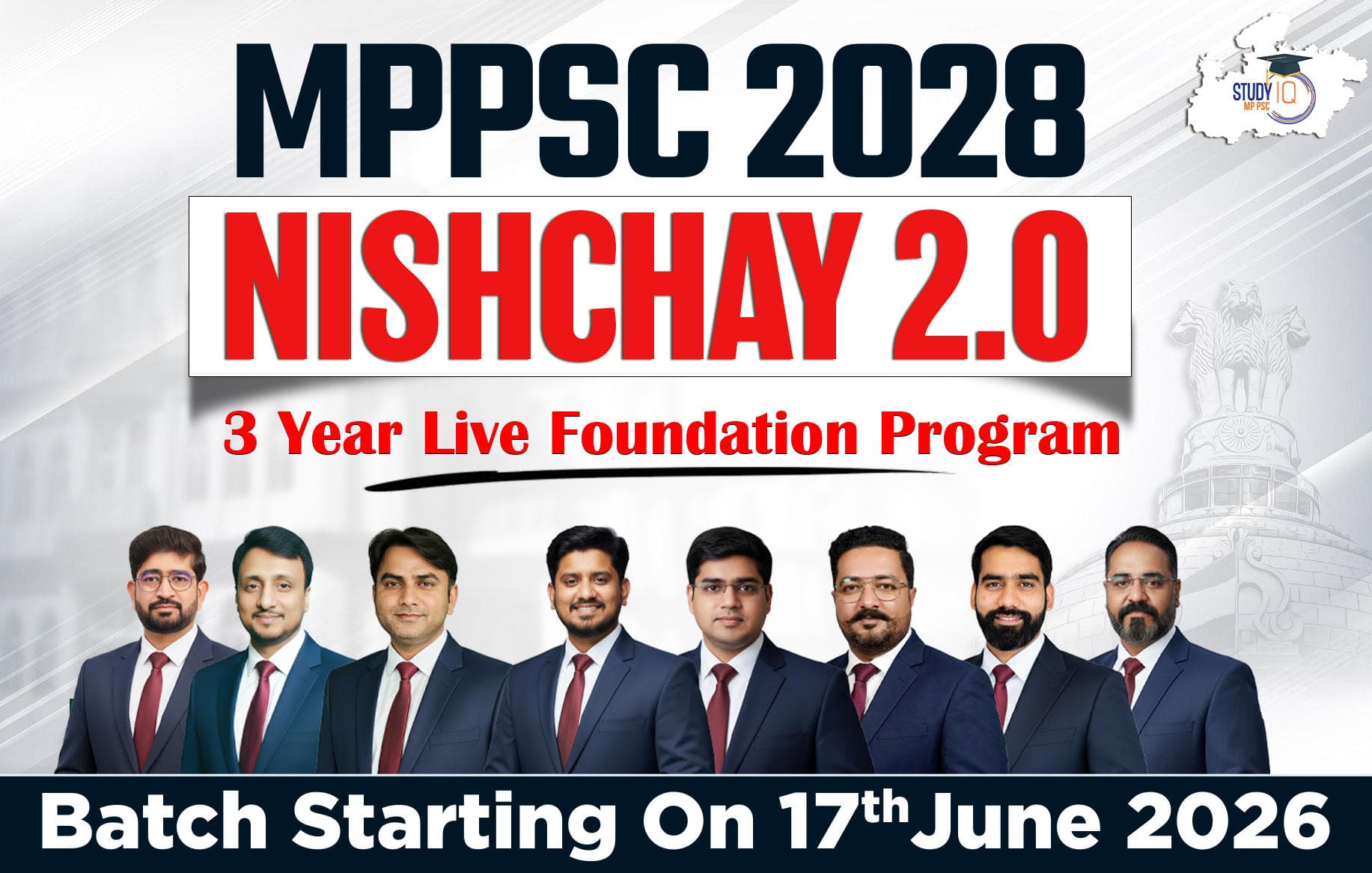 MPPSC Nishchay 2028 : 3 year Foundation Program Batch 2 (Gold)