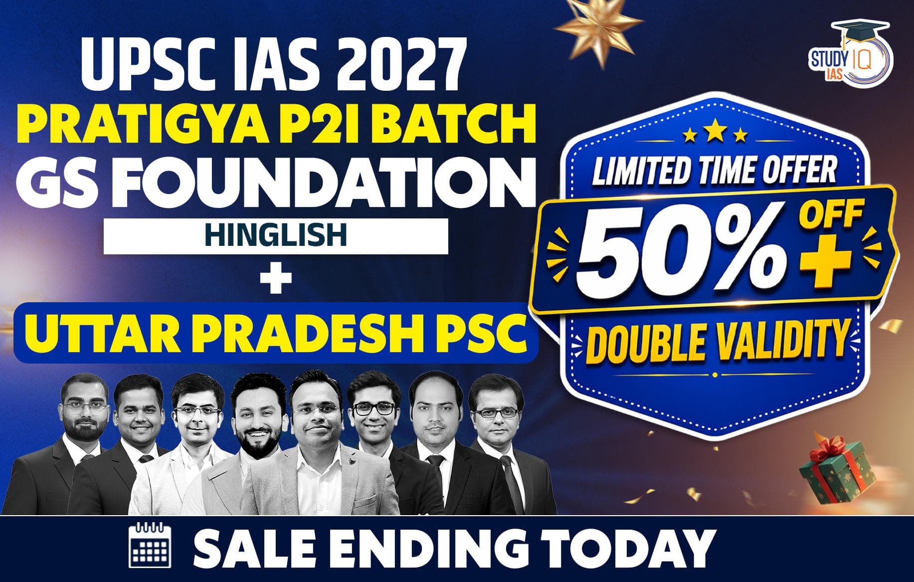 UPSC + UPPSC Live GS P2I Foundation 2027 Pratigya June Morning Batch