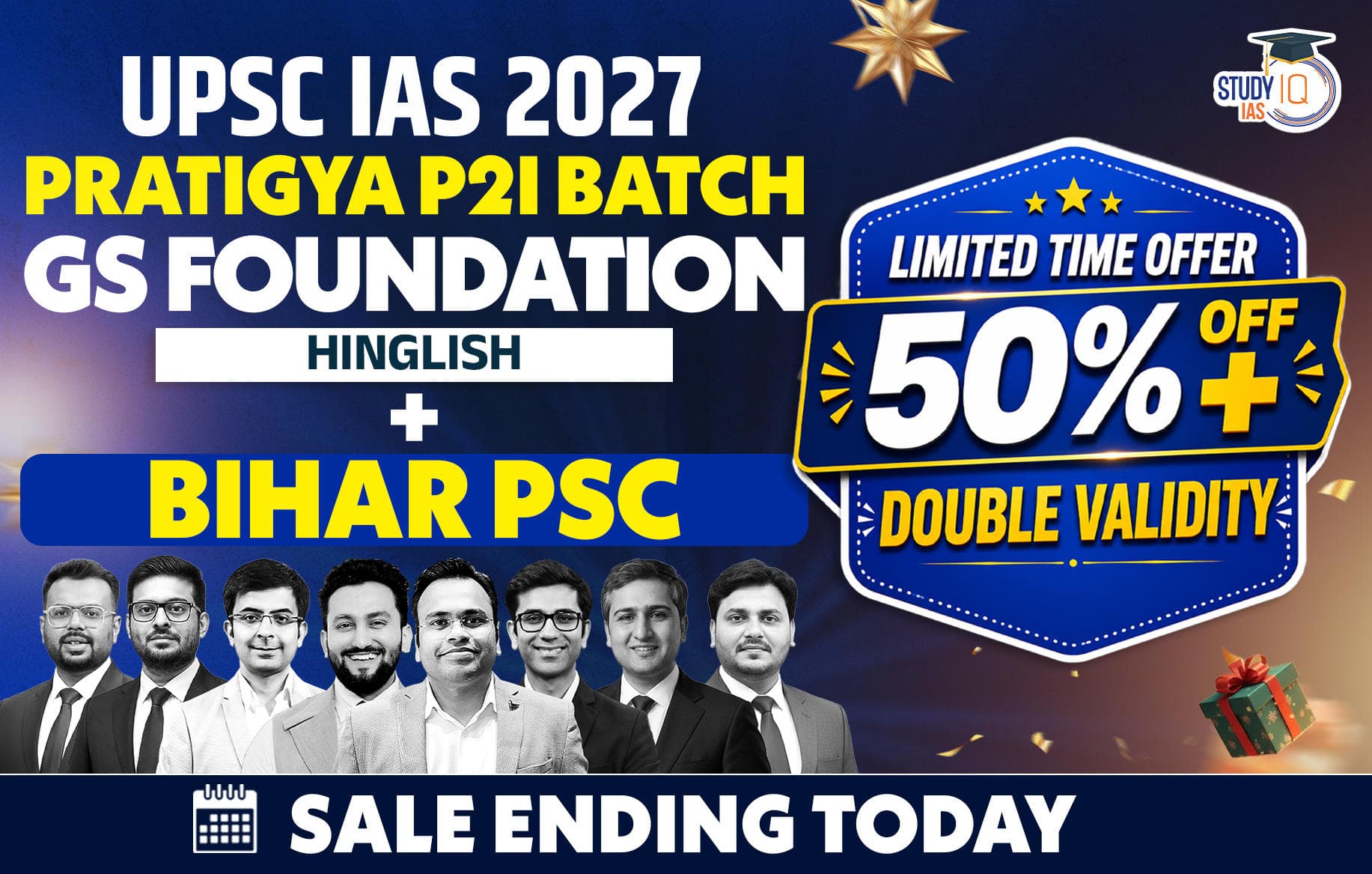 UPSC + BPSC Live GS P2I Foundation 2027 Pratigya June Morning Batch
