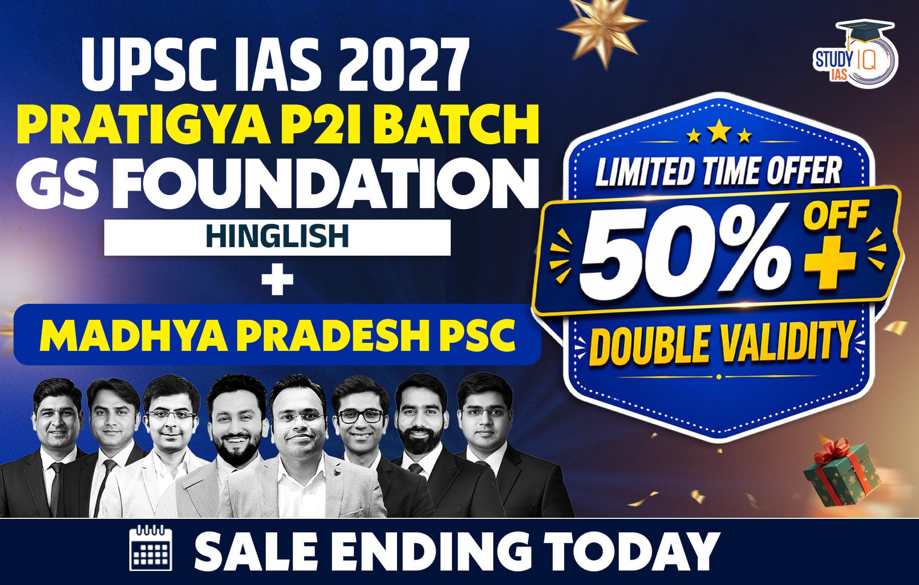 UPSC + MPPSC Live GS P2I Foundation 2027 Pratigya June Morning Batch