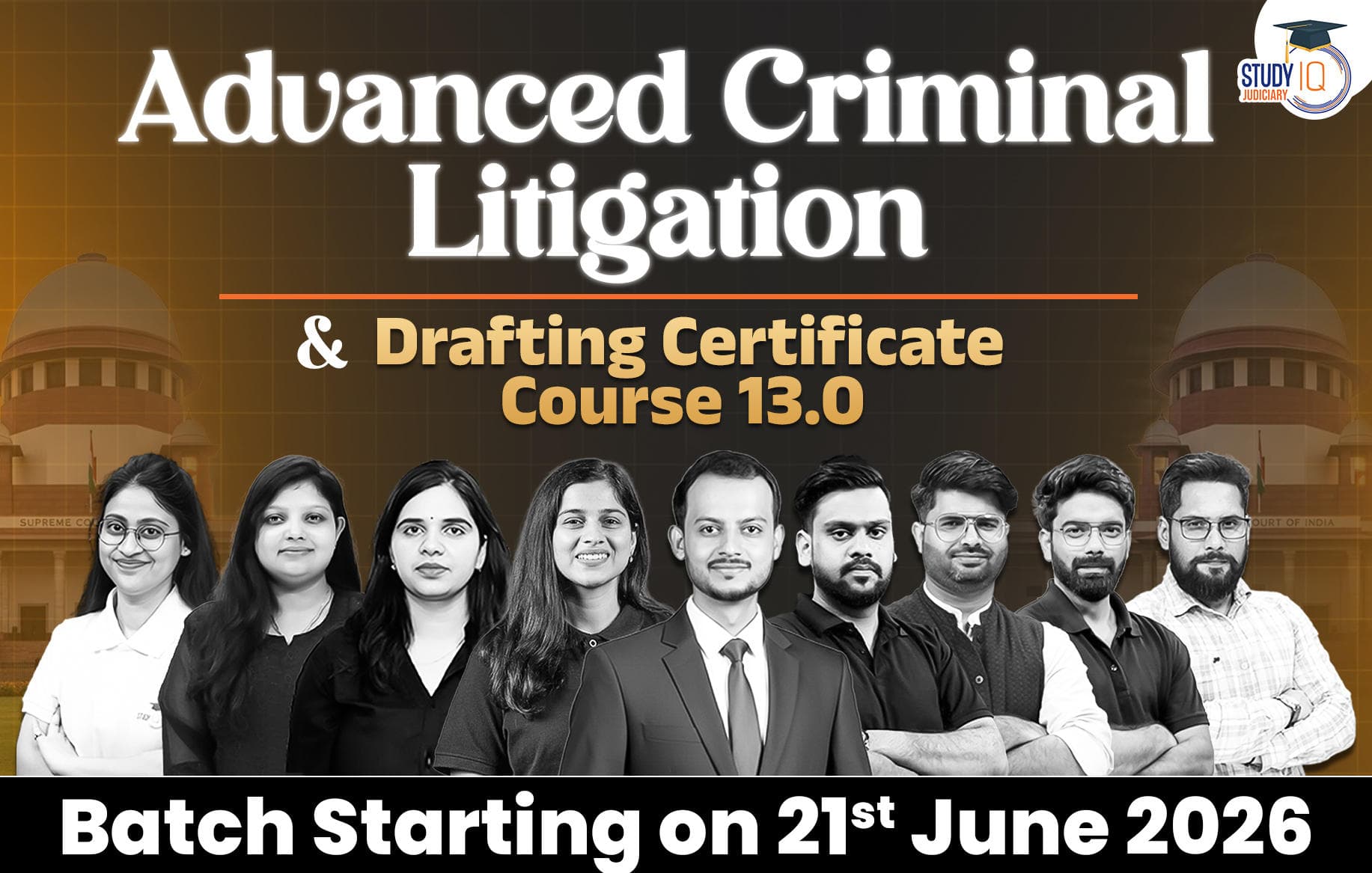 Advanced Criminal Litigation & Drafting Certificate Course 13.0