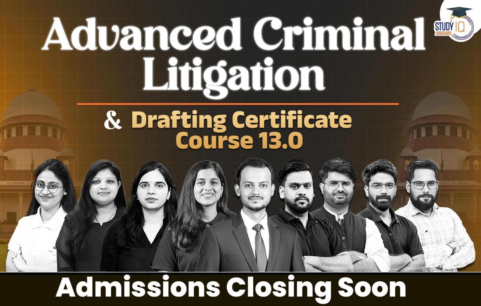 Advanced Criminal Litigation & Drafting Certificate Course 13.0
