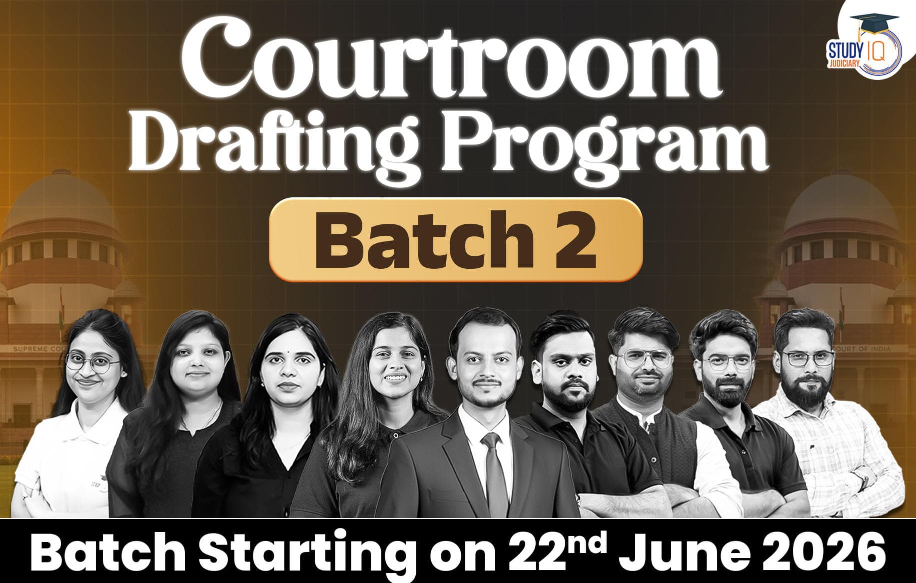 CourtRoom Drafting Program Batch 2