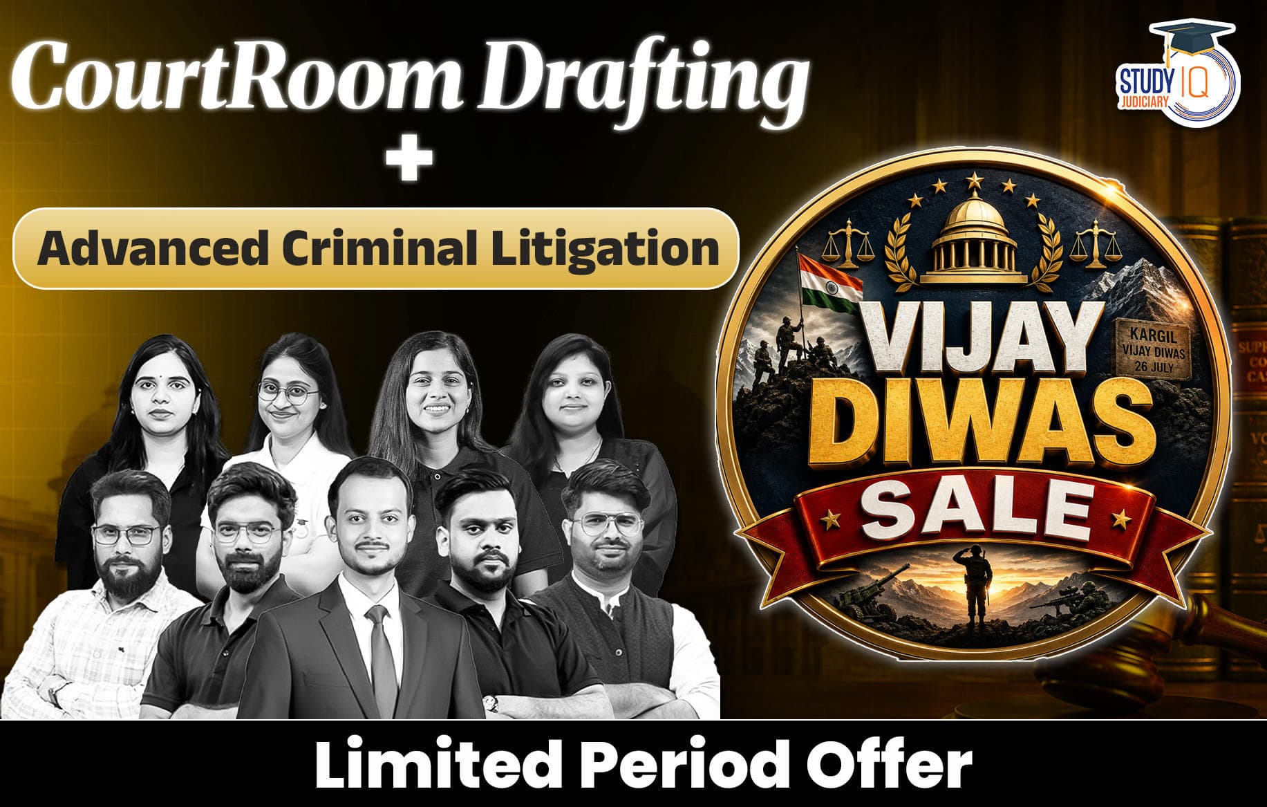 CourtRoom Drafting + Advanced Criminal Litigation & Drafting Certificate Course