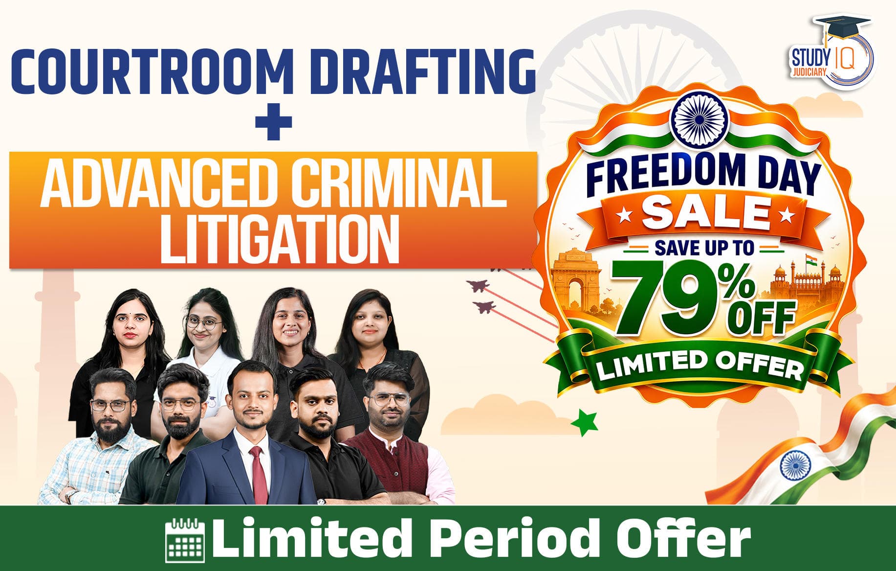 CourtRoom Drafting + Advanced Criminal Litigation & Drafting Certificate Course