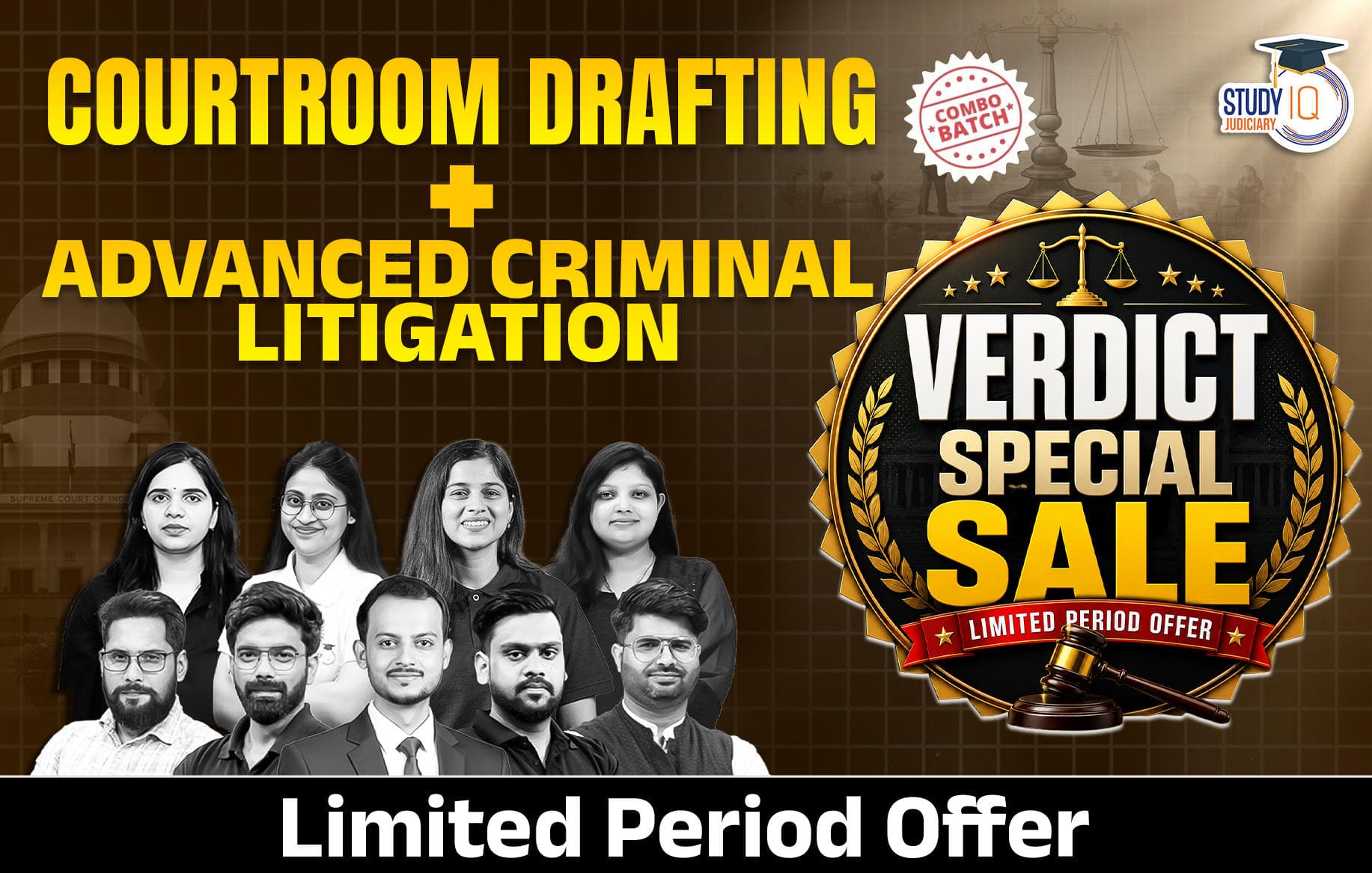 CourtRoom Drafting + Advanced Criminal Litigation & Drafting Certificate Course