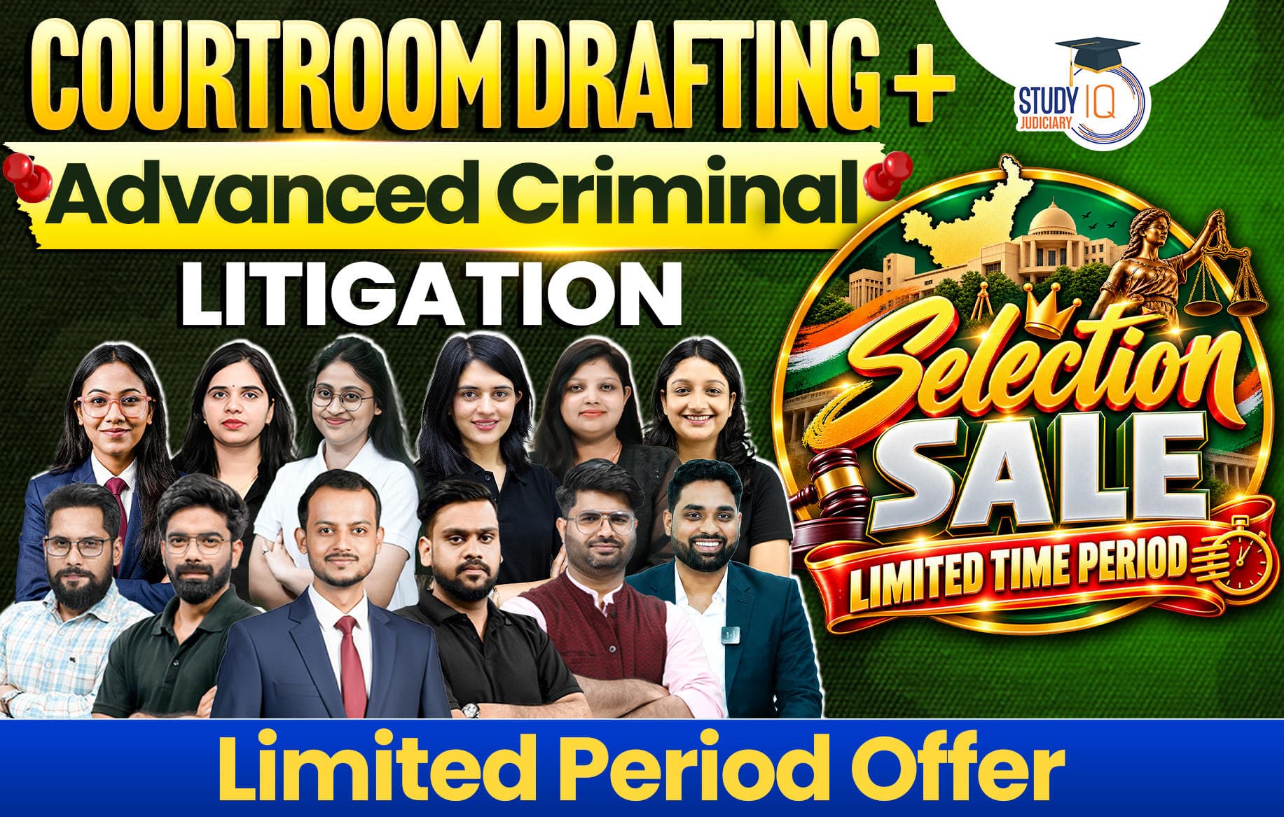 CourtRoom Drafting + Advanced Criminal Litigation & Drafting Certificate Course