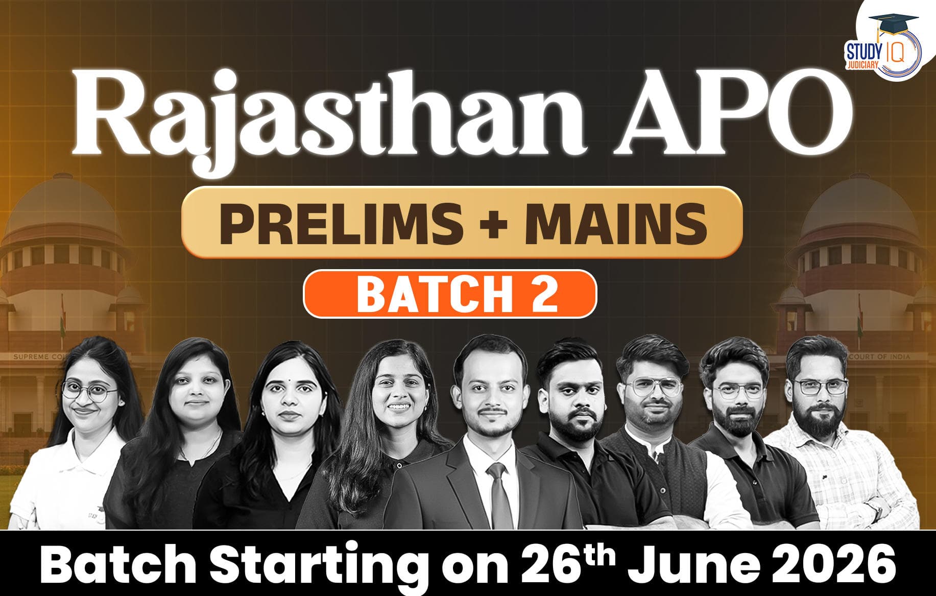 Rajasthan APO (Prelims + Mains) Batch 2