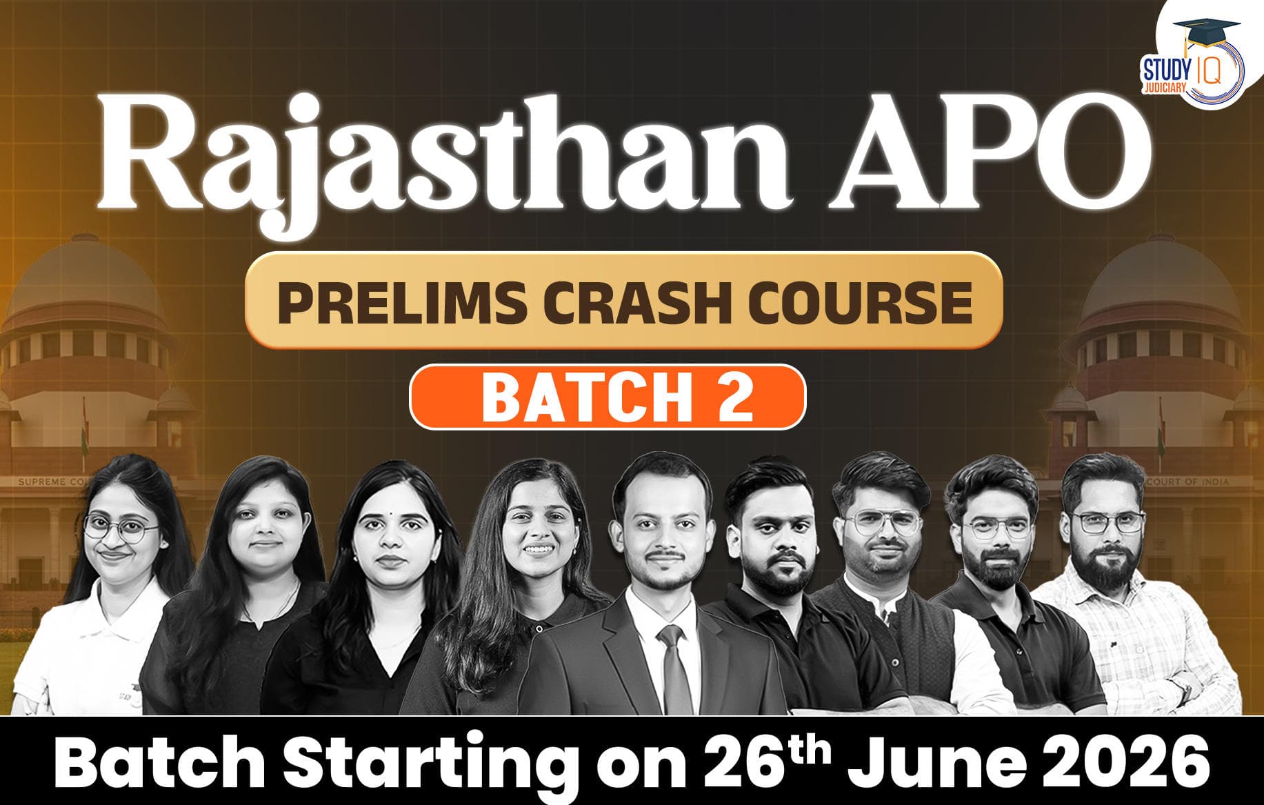 Rajasthan APO (Prelims Crash Course) Batch 2