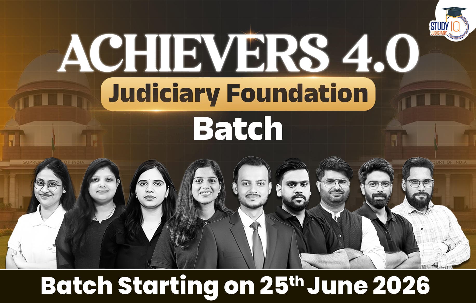 Achievers Judiciary Live Foundation Batch 4 (Platinum)