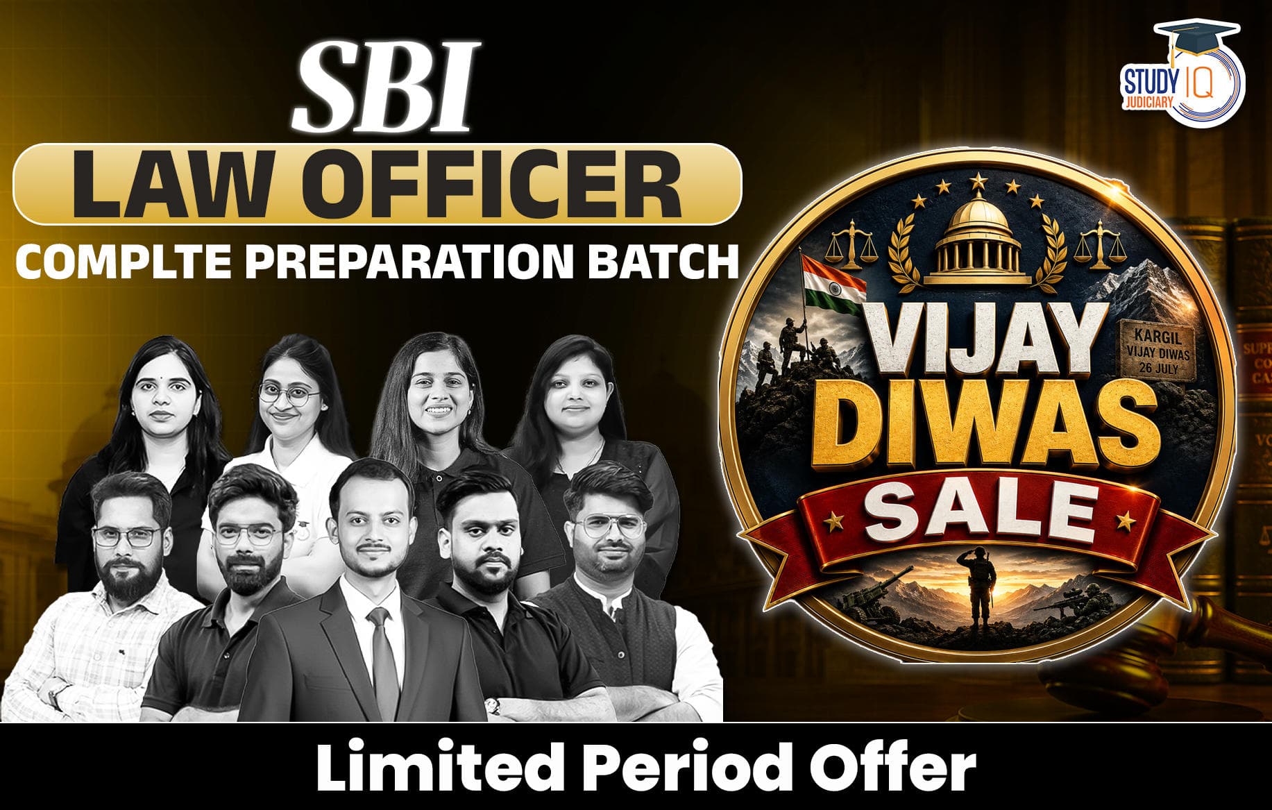 SBI Law Officer Batch