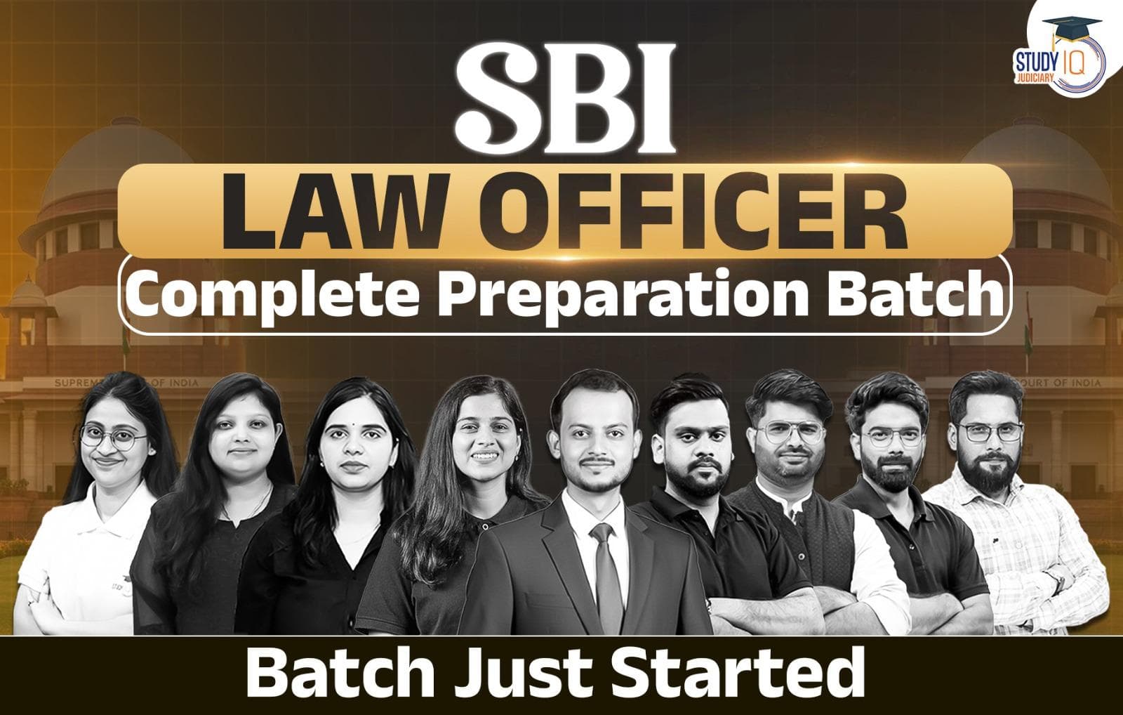 SBI Law Officer Batch