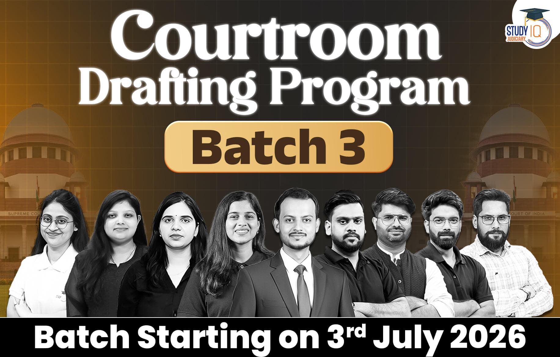CourtRoom Drafting Program Batch 3