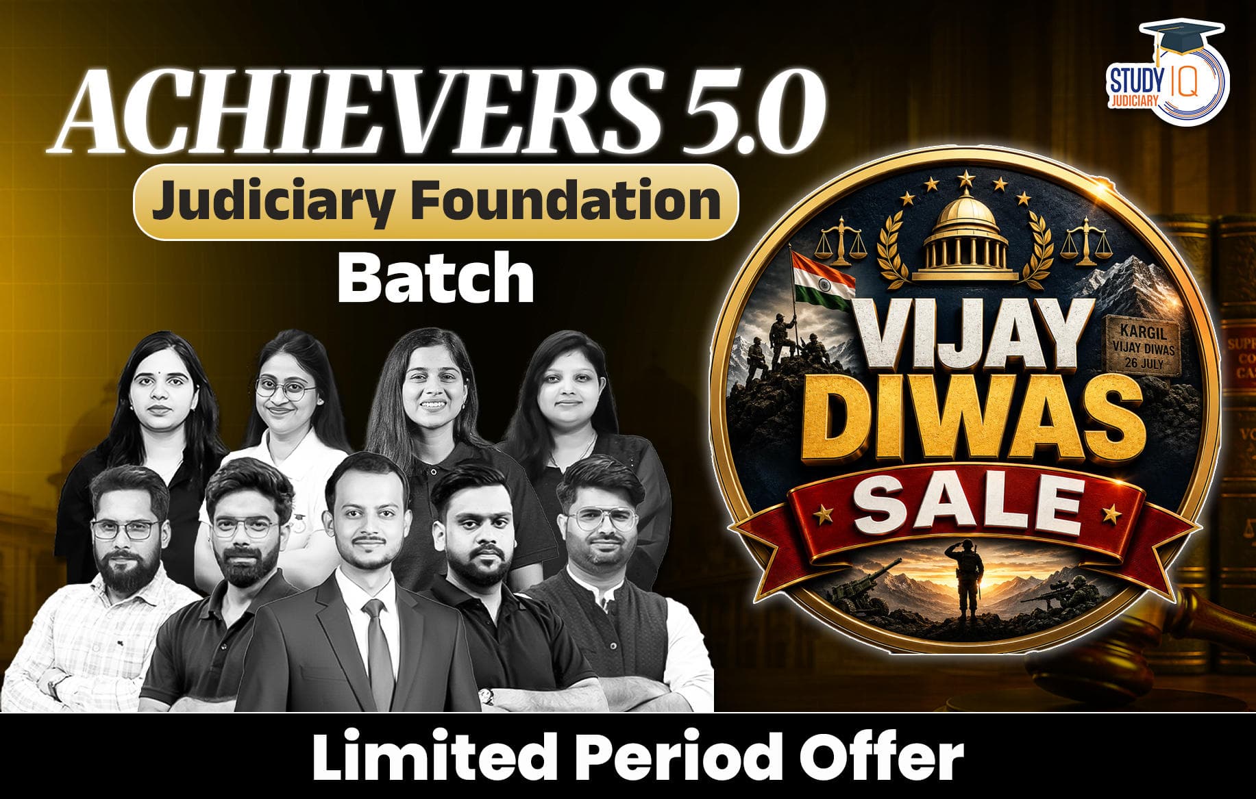 Achievers Judiciary Live Foundation Batch 5 (Gold)
