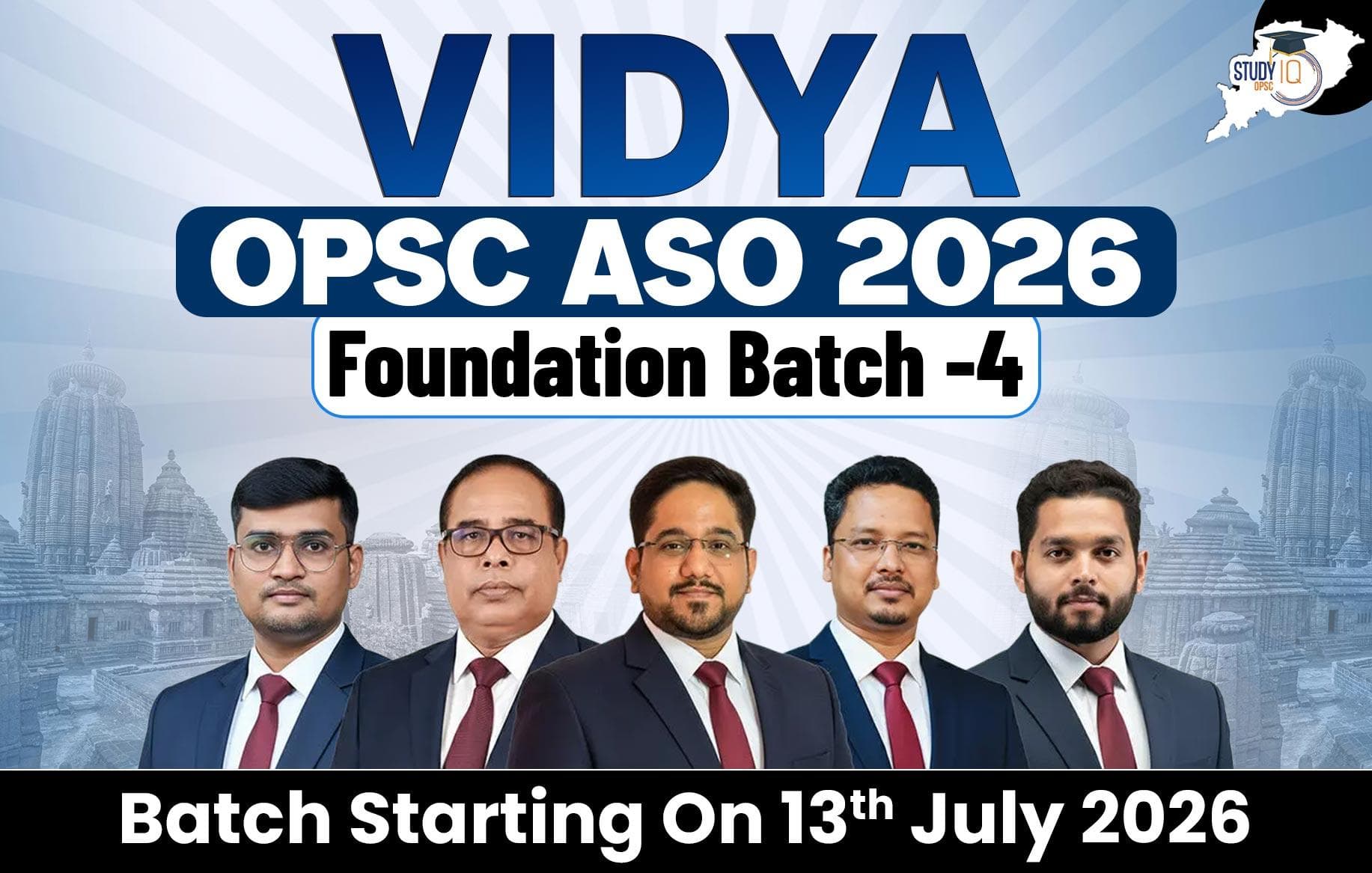 Vidya : OPSC ASO 2026 Foundation Batch 4