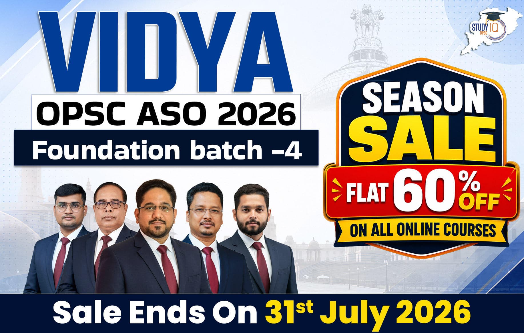 Vidya : OPSC ASO 2026 Foundation Batch 4
