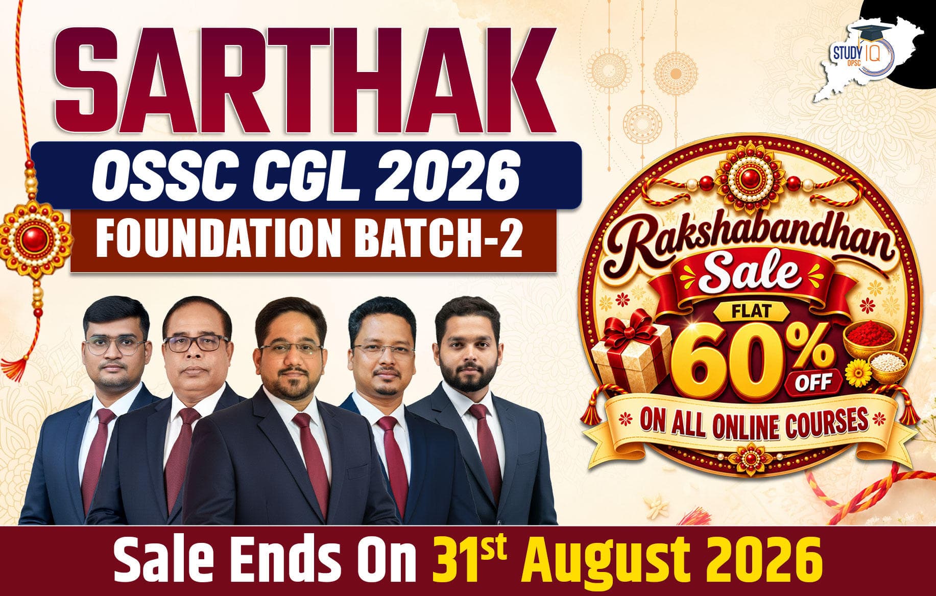Sarthak OSSC CGL 2026 Foundation Batch 2