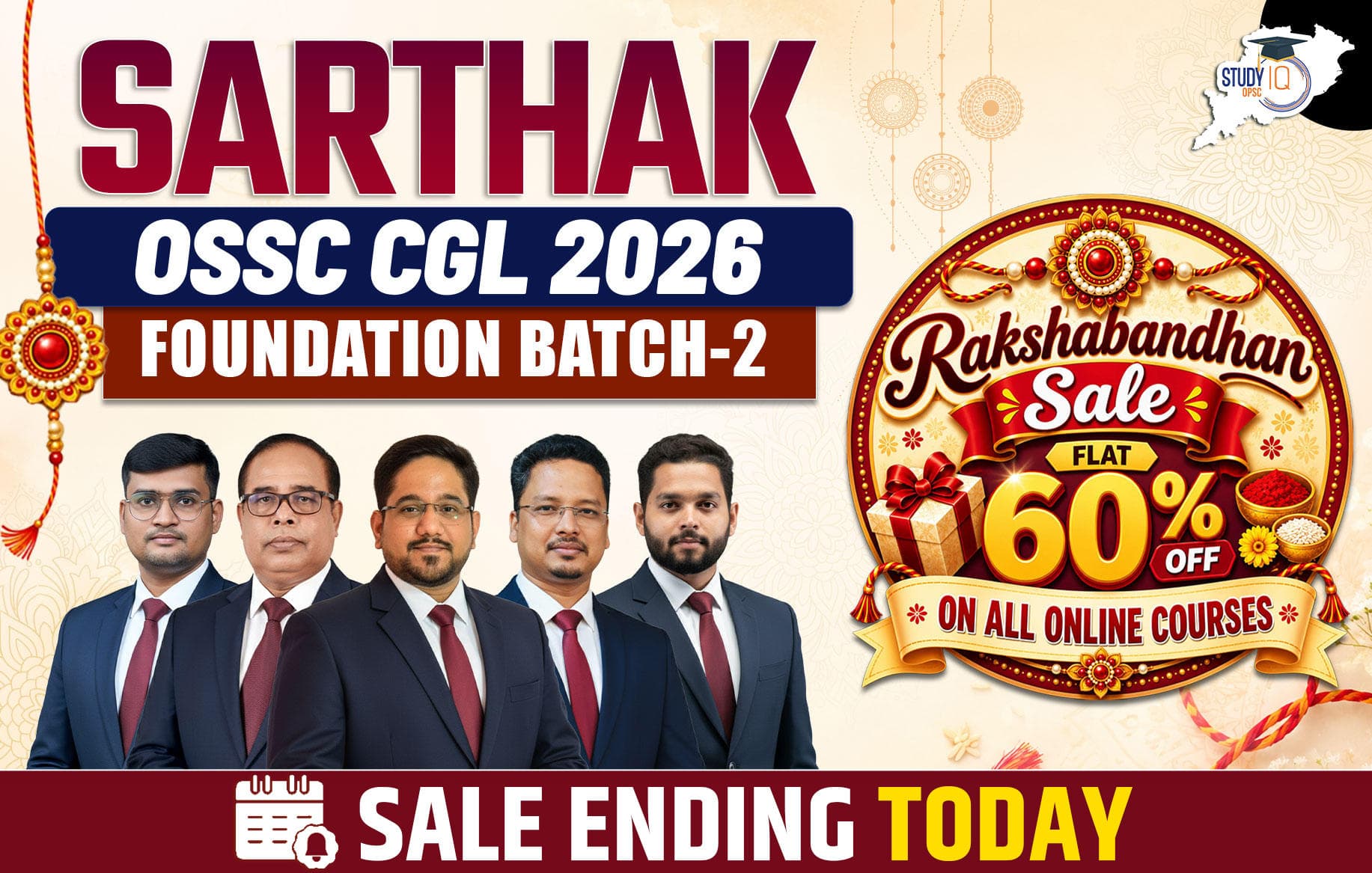 Sarthak OSSC CGL 2026 Foundation Batch 2