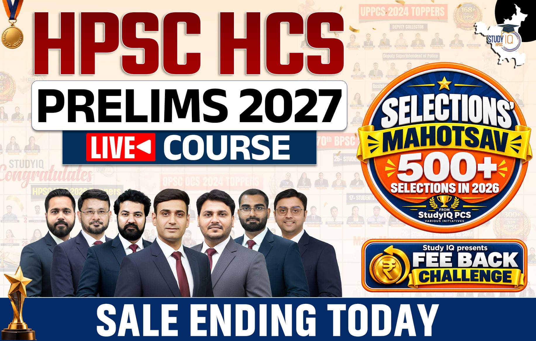 HPSC HCS Prelims 2027 Live Crash Course