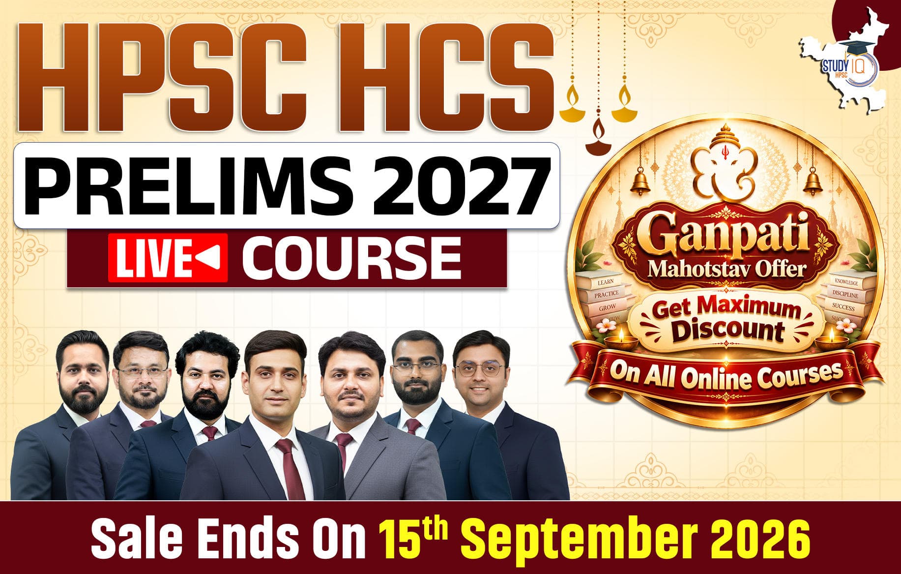 HPSC HCS Prelims 2027 Live Crash Course