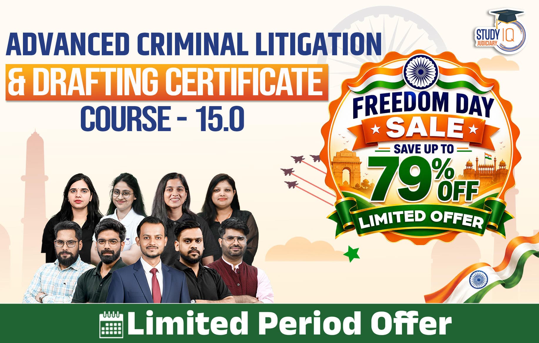 Advanced Criminal Litigation & Drafting Certificate Course 15.0