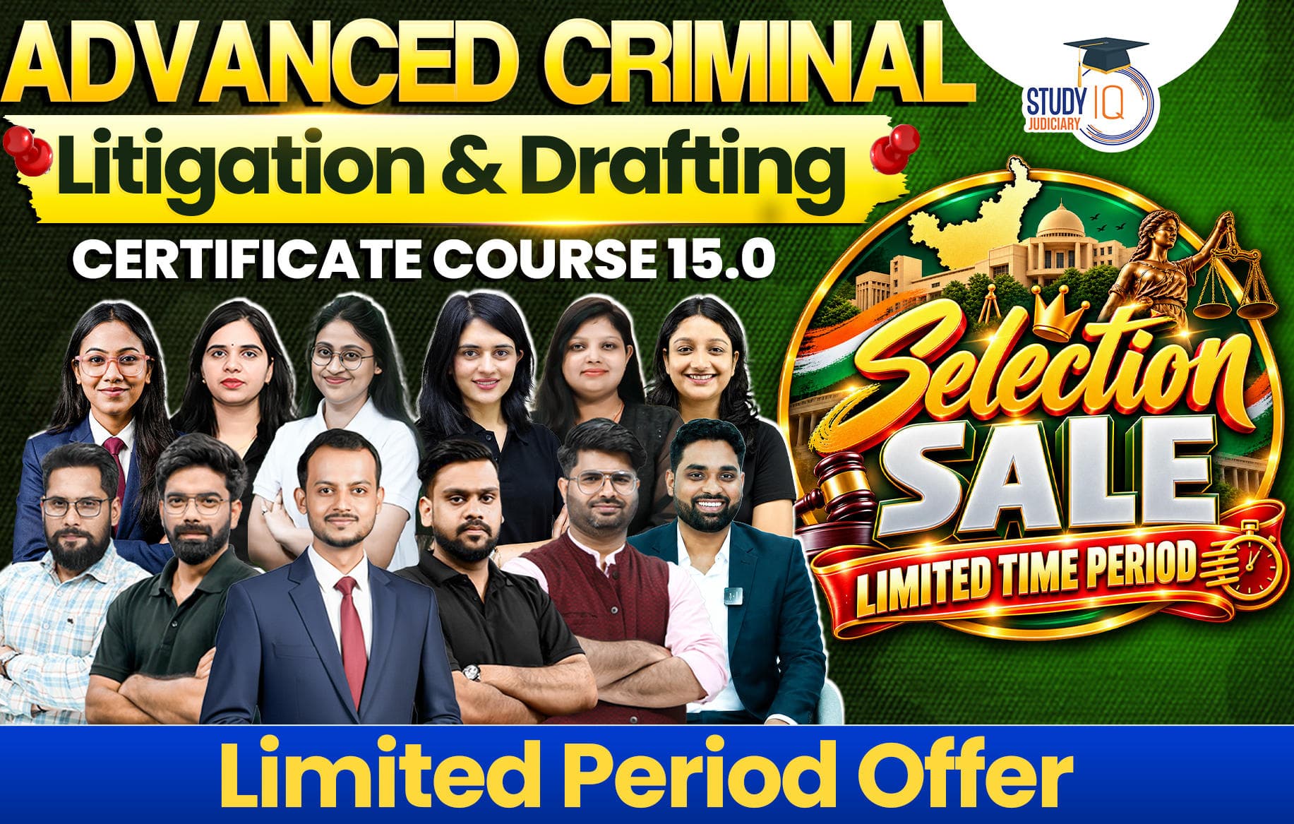 Advanced Criminal Litigation & Drafting Certificate Course 15.0