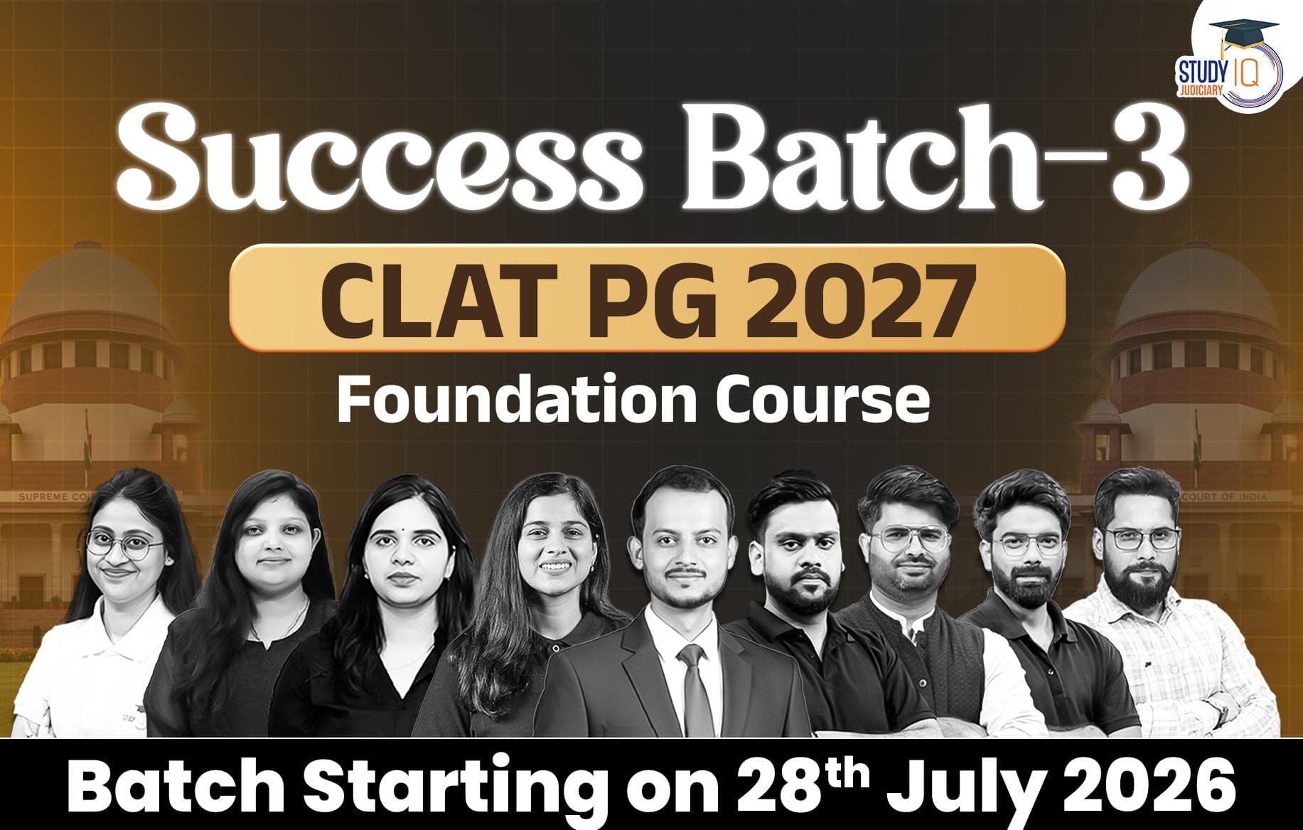 Success Batch CLAT PG 2027 Foundation Course 3