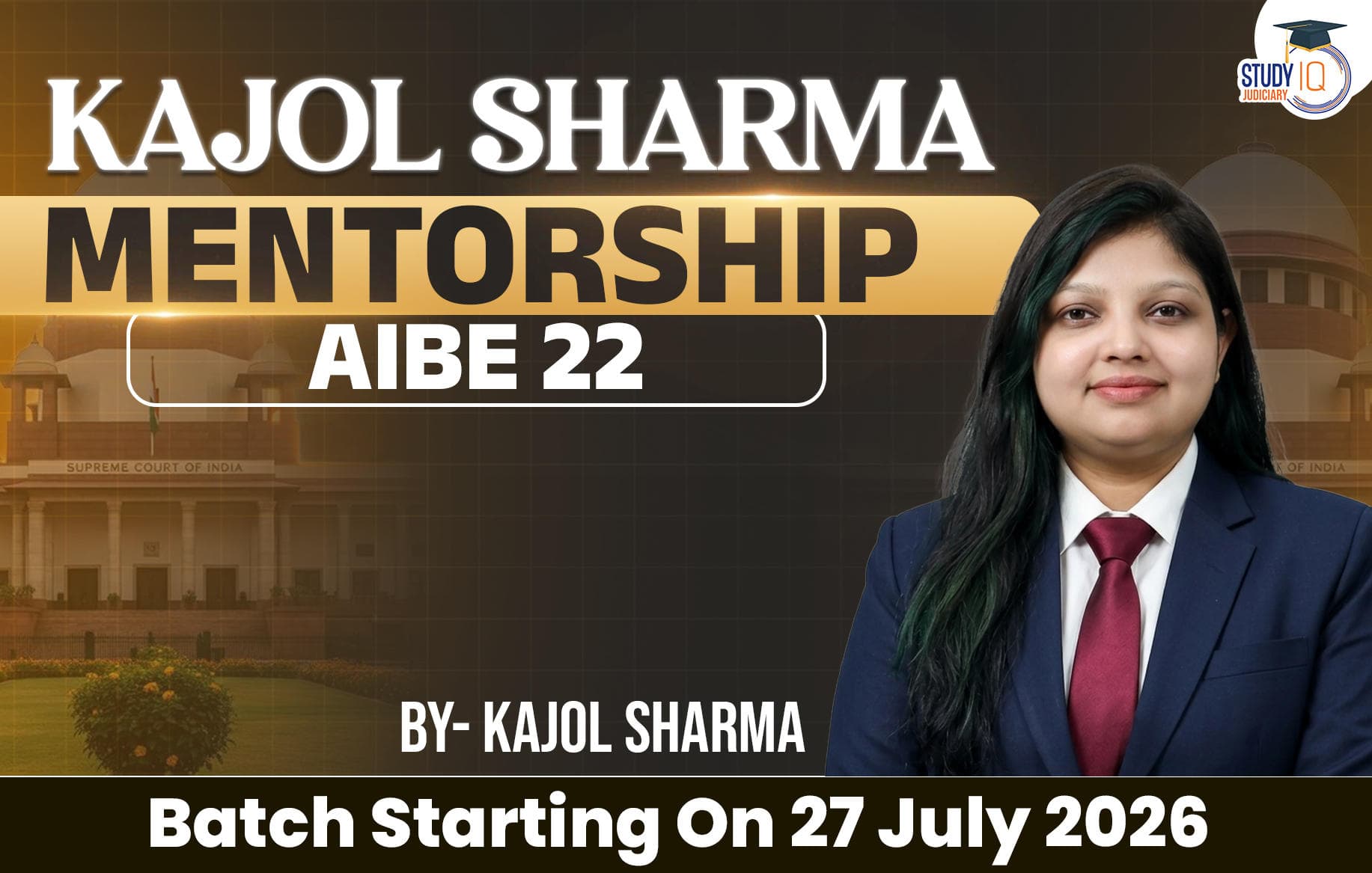 Kajol Sharma Mentorship Program - AIBE 22 Special