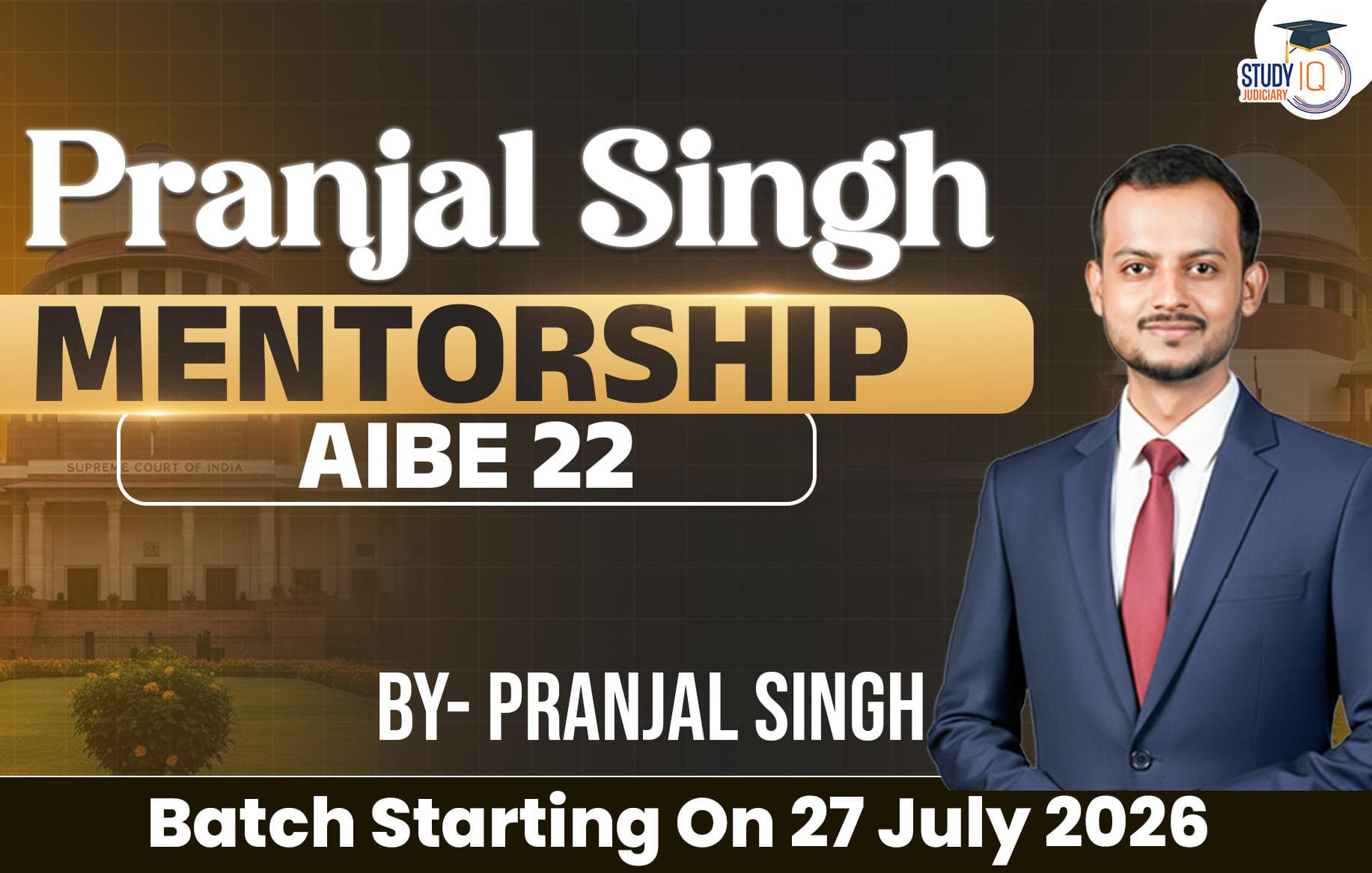 Pranjal Singh Mentorship Program - AIBE 22 Special