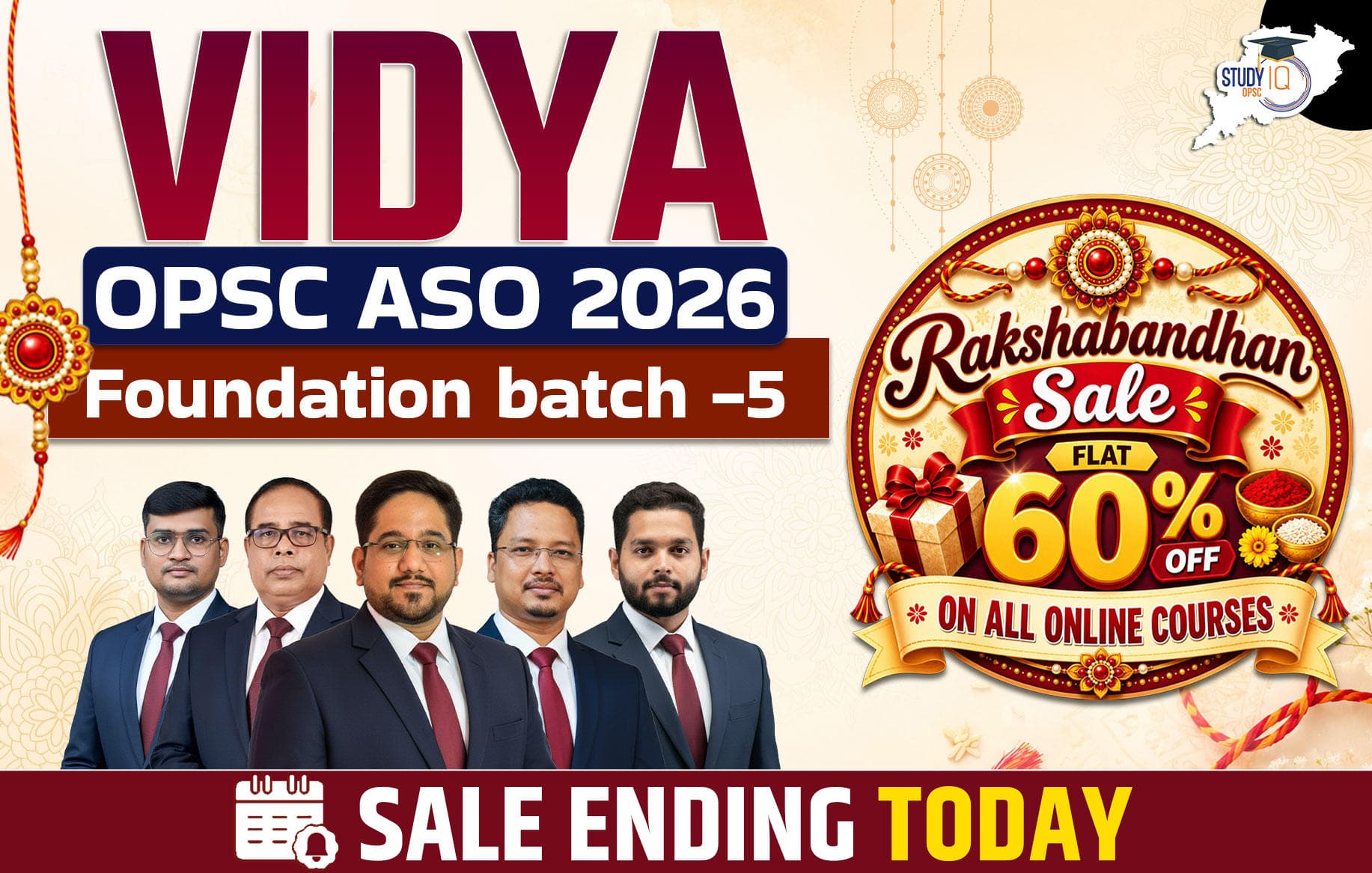 Vidya : OPSC ASO 2026 Foundation Batch 5
