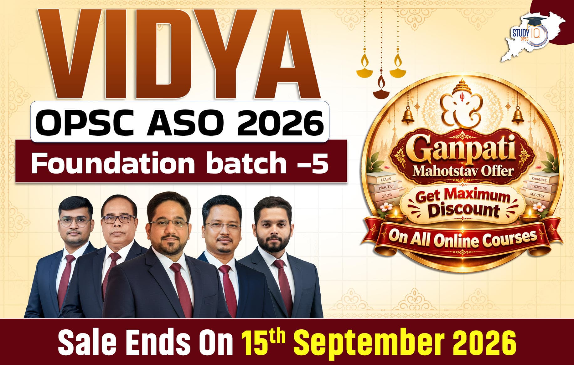 Vidya : OPSC ASO 2026 Foundation Batch 5