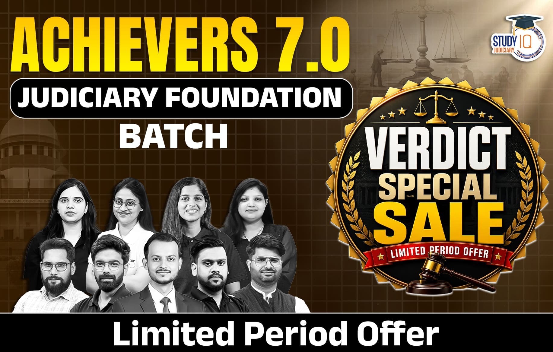 Achievers Judiciary Live Foundation Batch 7