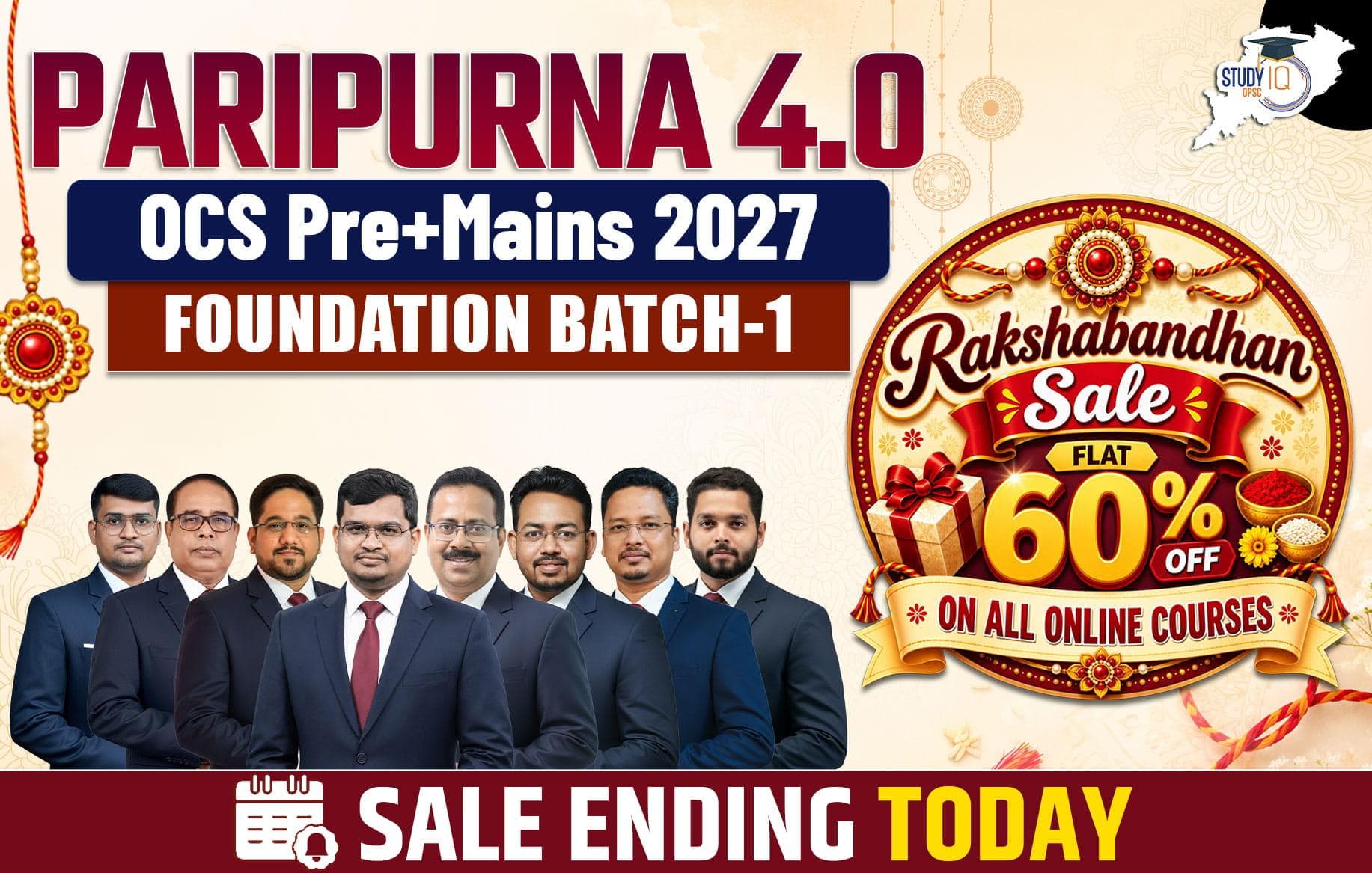 Paripurna 4.0: OPSC OCS 2026-2027 (Pre + Mains) Foundation Batch 1