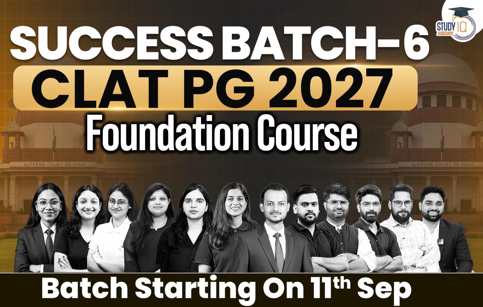 Success Batch CLAT PG 2027 Foundation Course 6