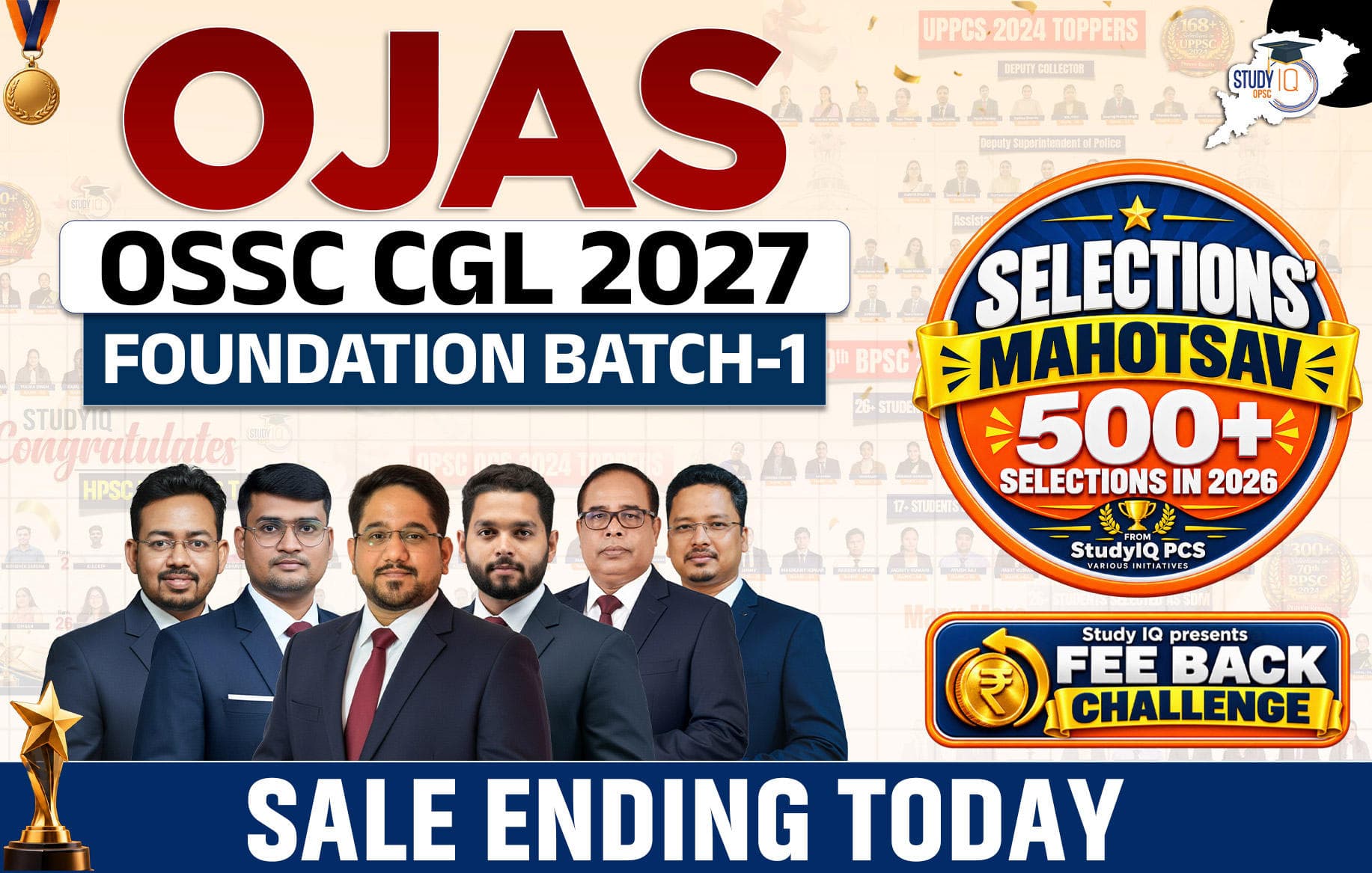 OJAS OSSC CGL 2027 Foundation Batch