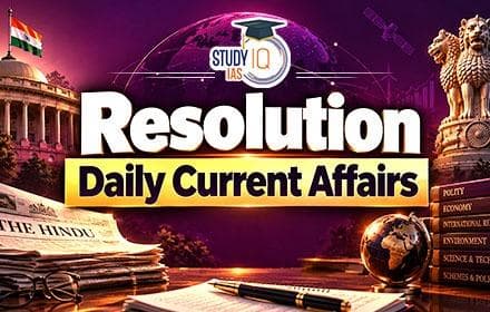 Resolution Daily Current Affairs