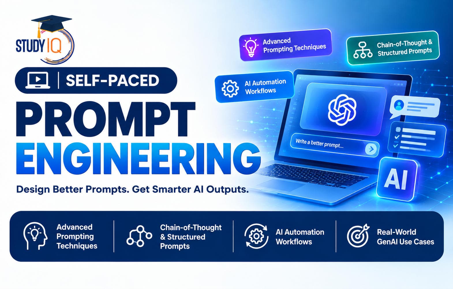 Prompt Engineering | Video Course by StudyIQ Skills