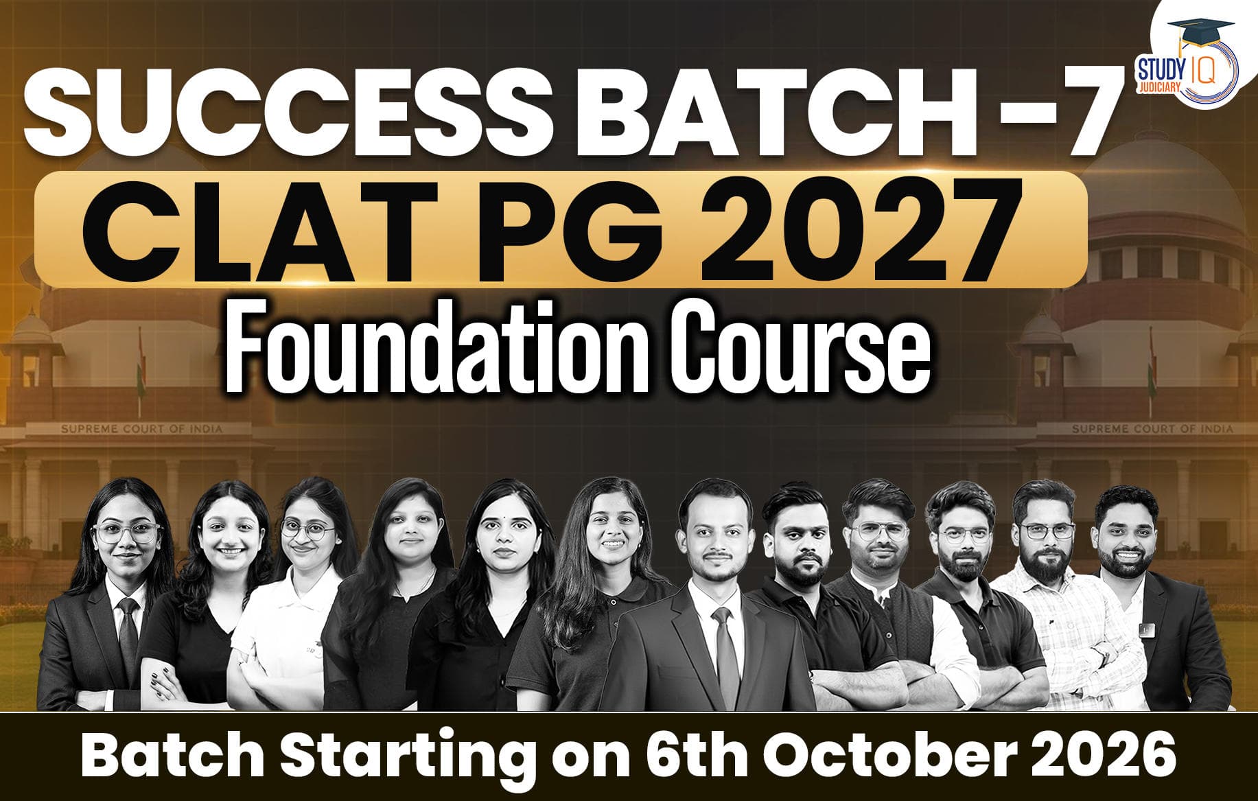 Success Batch CLAT PG 2027 Foundation Course 7