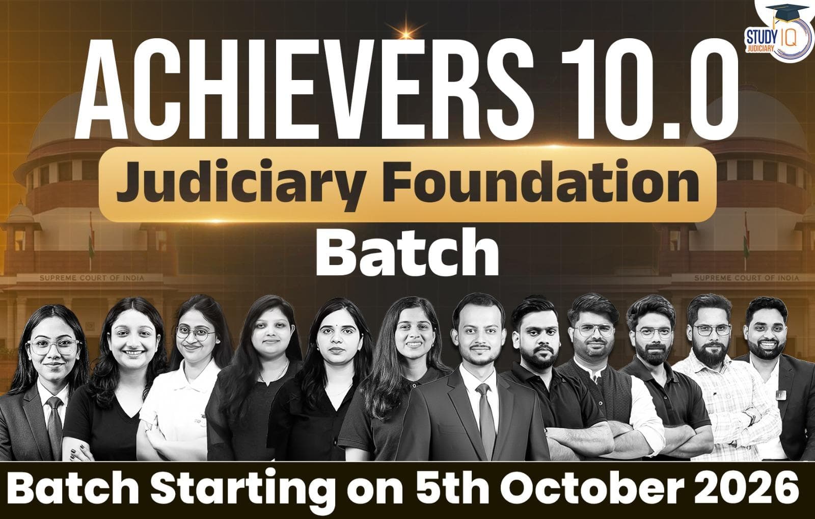 Achievers Judiciary Live Foundation Batch 10