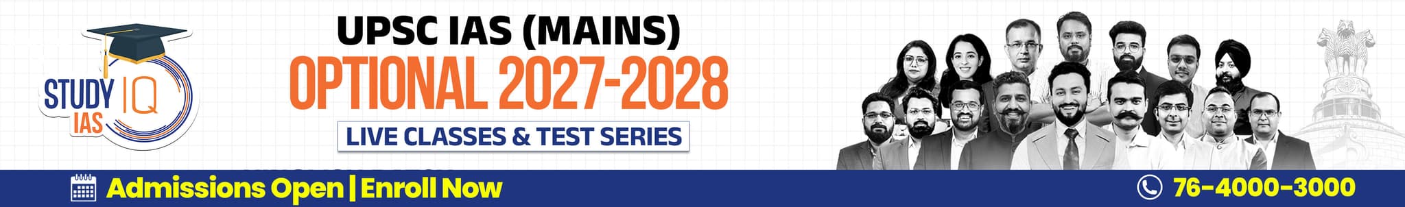 UPSC IAS (Mains) PSIR Optional Live 2027-28 (Comprehensive) July Batch 2 By Shashank Tyagi